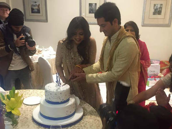 फास्ट बॉलर मोहित शर्मा ने की श्वेता से सगाई, देखें तस्वीरें..