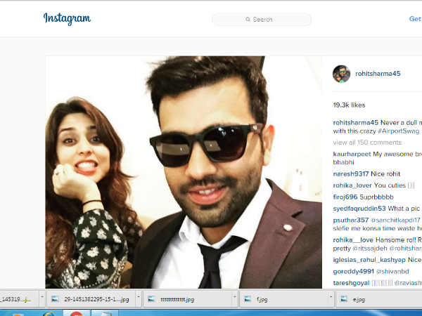 आस्ट्रेलिया सीरीज पर रोहित अकेले नहीं रितिका भी हैं साथ...