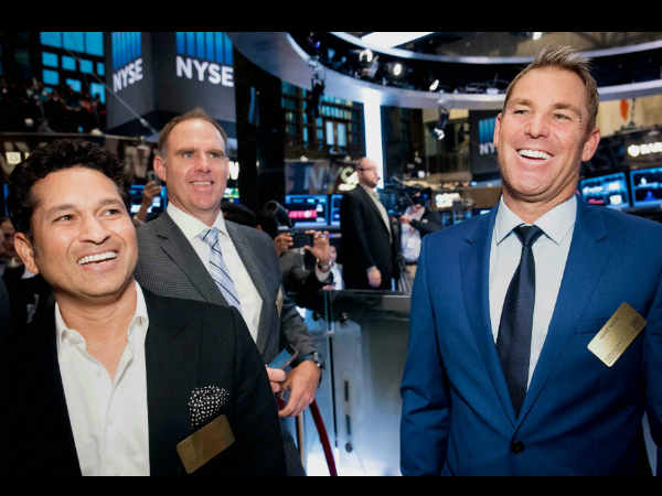 सचिन तेंदुलकर और शेन वॉर्न