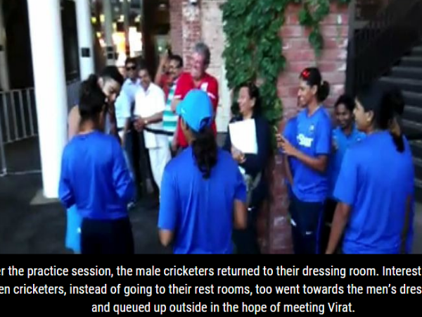 OMG.. Virat Kohli favourite among Indian women cricketers 