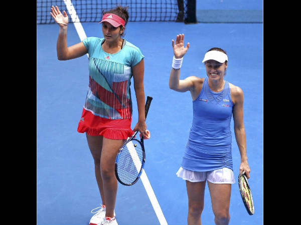 सानिया और मार्टिना ने ऑस्‍ट्रेलियन ओपेन जीत किया 2016 का आगाज