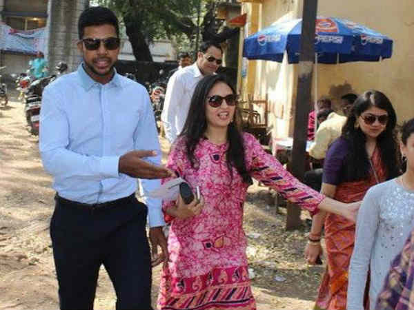 आज चर्च में शादी