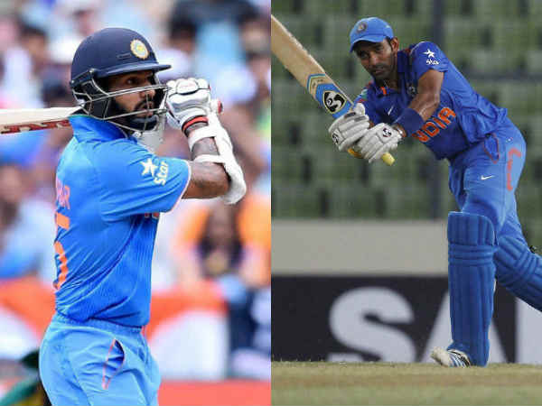  रॉबिन उथप्पा-शिखर धवन