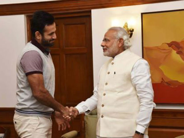 इरफान पठान ने पीएम मोदी को किया अपनी वेडिंग रिसेप्शन में आमंत्रित