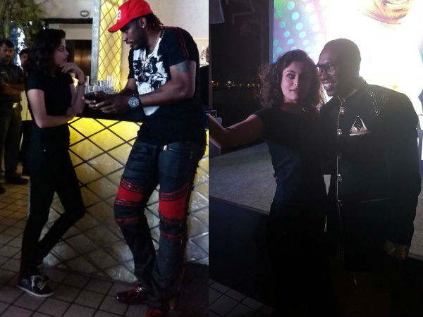 सलमान की हीरोइन स्नेहा उलाल के साथ गेल ने की फुल नाइट पार्टी, तस्वीरें वायरल