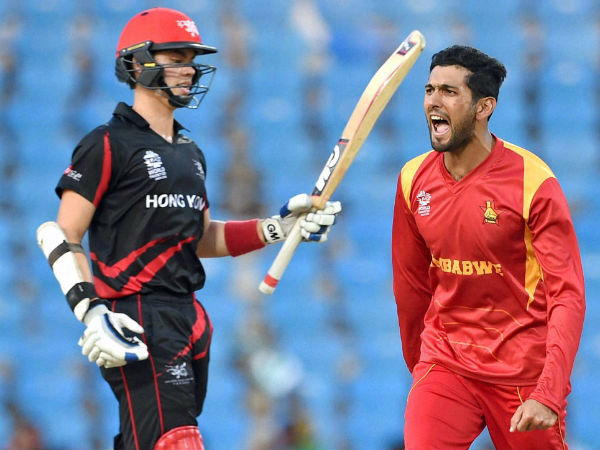 T20 WC: जिम्बाब्वे के आगे ढ़ेर हुई हांगकांग, 14 रनों से मिली जीत