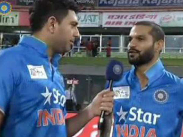 Video- युवी ने लिया इंटरव्यू, धवन की मूंछे हमेशा रहेंगी, रैना को था बल्लेबाजी का इंतजार