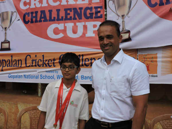 छोटे द्रविड़ ने जड़ा सैकड़ा, अंडर-14 में बनाया 125 रन