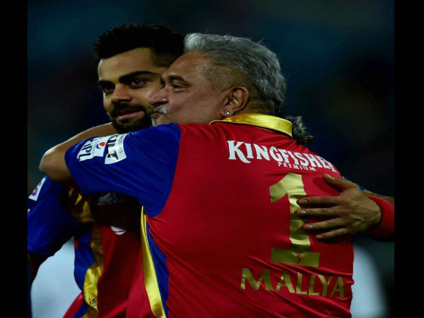 IPL में विराट की सेंचुरी के बाद माल्या ने भेजा खास संदेश