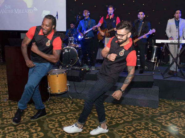 Viral Video: जब 'डैडी' गेल से विराट के साथ मिलाया ताल से ताल