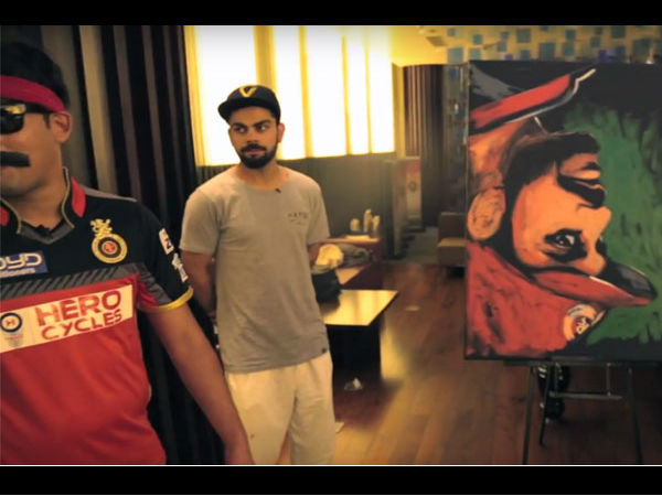 Video: नए अवतार में विराट, बनें पेंटर, लेकिन पेंटिंग देखकर हंस पड़ेंगे आप