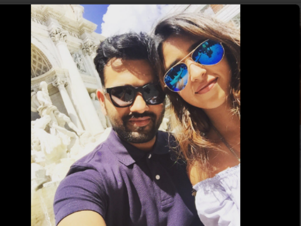 मिसेज रोहित शर्मा ने शेयर की हनीमून की तस्वीरें....