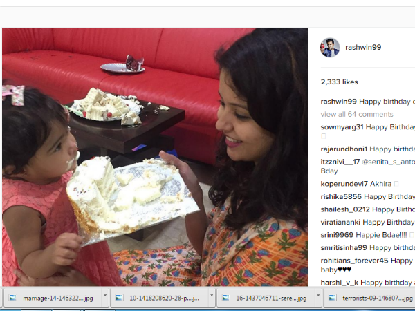 1 साल की हुई अश्विन की गुड़िया रानी अकिरा लेकिन पापा...