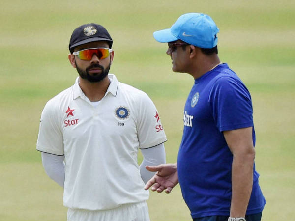 कुंबले के टेस्ट में फेल कोहली, रहाणे और पुजारा ने दिखाया दम