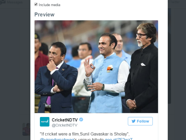 'मुल्तान के सुल्तान' ने कहा कि अगर क्रिकेट 'फिल्म' है तो आप 'शोले' हैं सनी पा जी