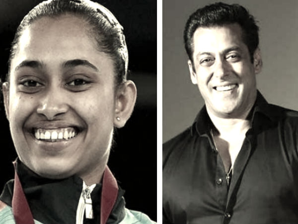 IOA के गुडविल एम्बेसडर सलमान को पता ही नहीं जिमनास्ट दीपा का सही नाम