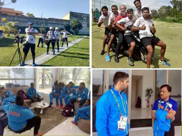 PHOTOS : रियो ओलंपिक के लिए खेलगांव पहुंच चुके हैं हमारे भारतीय एथलीट, देखिए तस्वीरों में