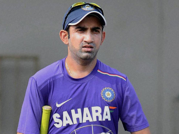 Gautam Gambhir Felt Disappointed For Not Being Selected In Team India For NZ Series