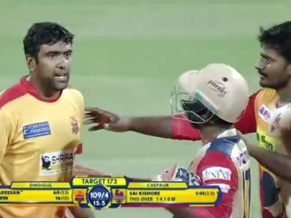 मैच के दौरान भड़का अश्विन का गुस्सा, दो खिलाड़ियों के बीच हाथापाई, सामने आया VIDEO