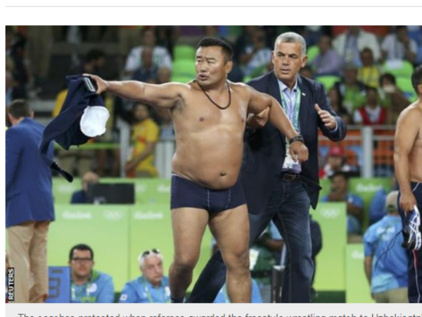 रियो ओलंपिक में सबके सामने कपड़े उतारने वाले कोचों पर हुई कार्रवाई