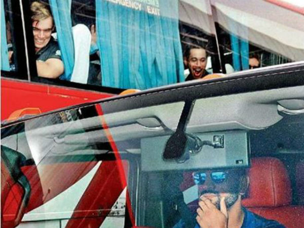 एमएस धोनी की 'हमर' देख न्यूजीलैंड हुआ भौंचक्का, फोटो वायरल