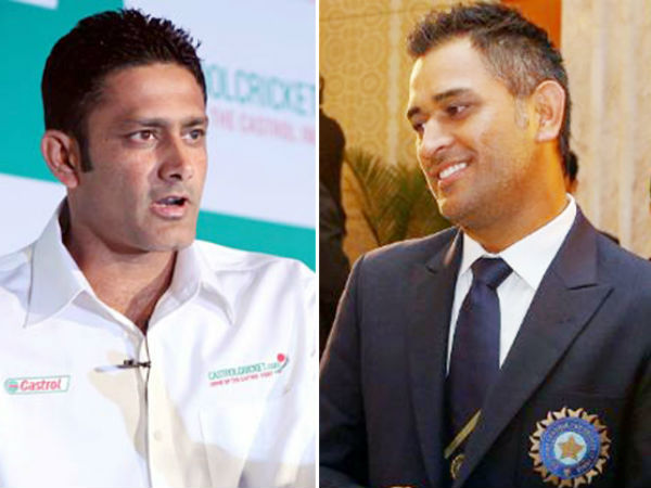 धोनी ने सीनियर खिलाड़ियों को बखूबी संभाला-इंडियन कोच कुंबले का बड़ा बयान