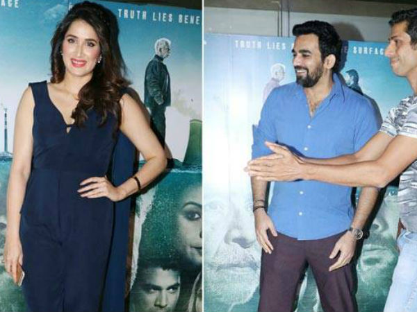 सागरिका की फिल्म की स्क्रीनिंग में पहुंचे जहीर खान, आखिर 'इरादा' क्या है?