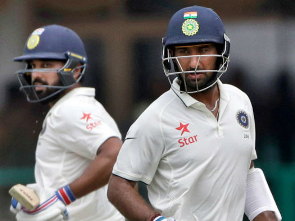 Live: भारत बनाम बांग्लादेश: संभली टीम इंडिया, विजय-पुजारा क्रीज पर