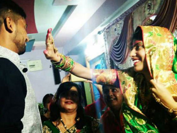 वाइफ रीवाबा की गोदभराई