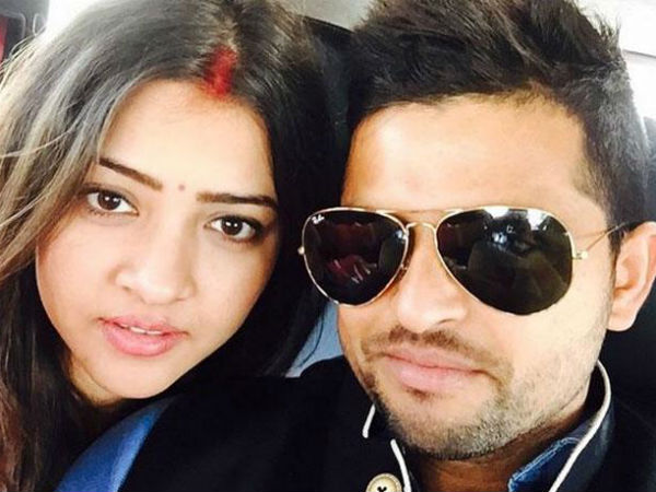 सुरेश रैना-प्रियंका चौधरी 