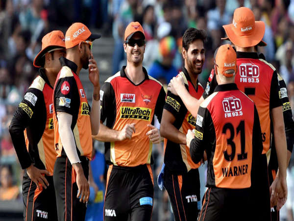 संभावित टीमें : सनराइजर्स हैदराबाद