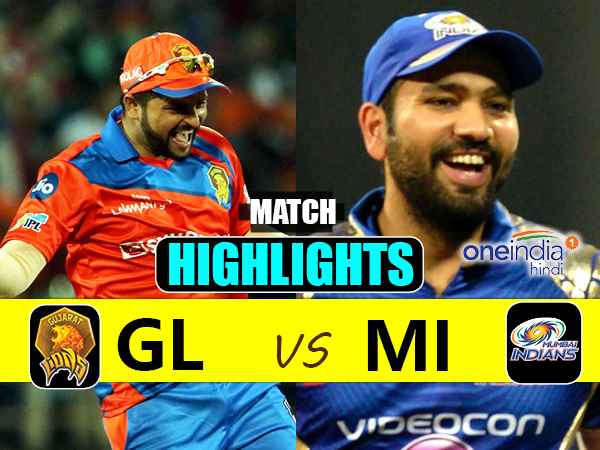 Highlights: पार्थिव की बल्लेबाजी, बुमराह की गेंदबाजी के आगे ढेर हो गए गुजरात के शेर