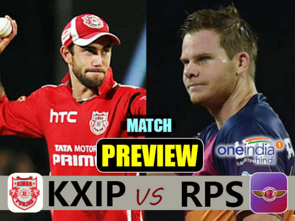 Preview- किंग्स इलेवन पंजाब का मुकाबला पुणे सुपरजायंट्स से