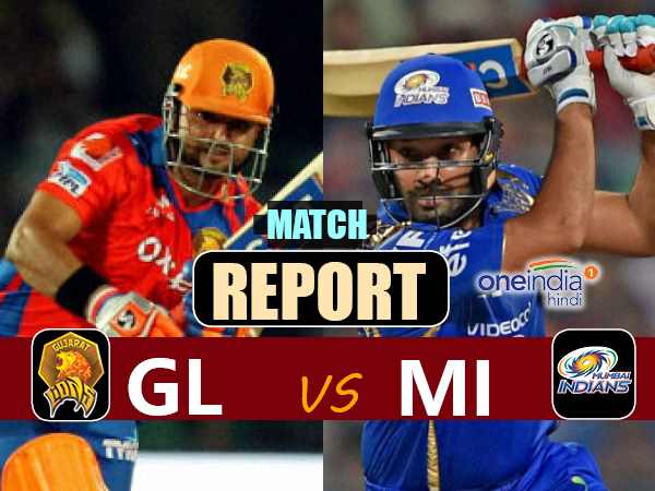 #GLvsMI: मैच टाई होने के बाद सुपरओवर में मुंबई ने गुजरात को दी मात
