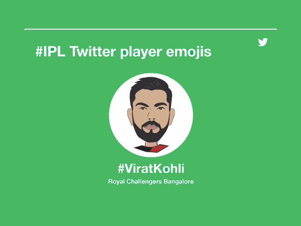 Twitter ने आईपीएल-10 के लिए तैयार की स्पेशल इमोजी
