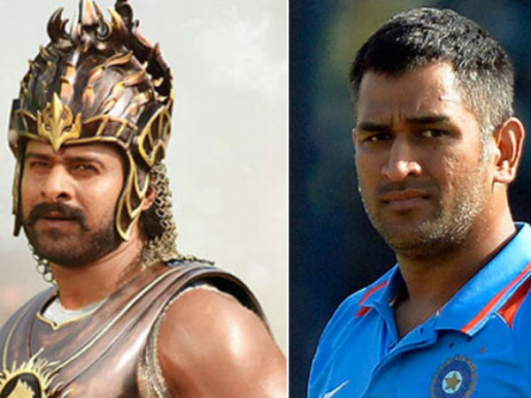 धोनी को बाहुबली के रूप में दिखाया गया 