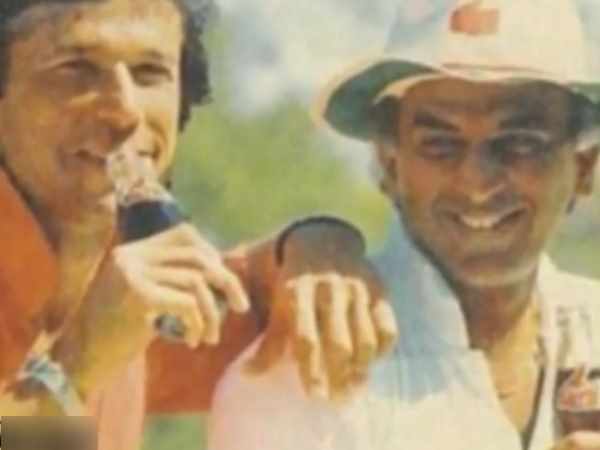 इमरान खान और सुनील गावस्कर