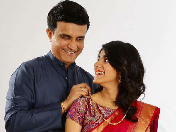 PHOTOS: गांगुली की बेटी ने करवाया फोटोशूट, पापा के साथ यूं दिए पोज