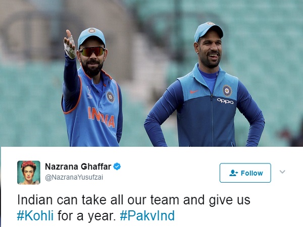 पाकिस्‍तानी पत्रकार ने कहा- कोहली के बदले हमारी पूरी टीम ले लो, फिर ट्विटर पर लगी क्लास
