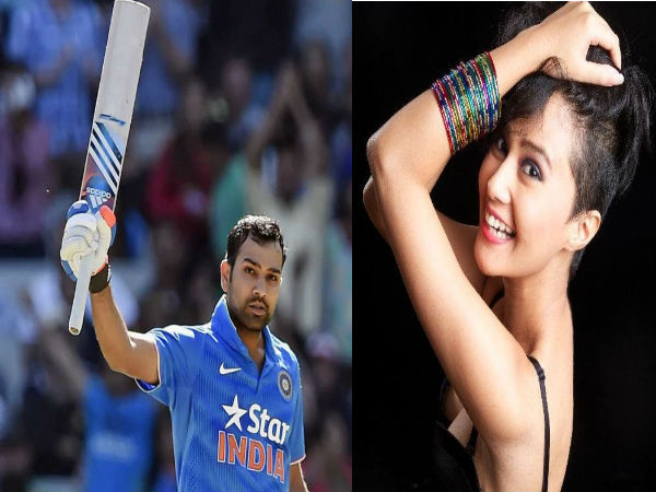 चैंपियंस ट्रॉफी में रोहित शर्मा के लिए चीयर्स कर रही थी ये लड़की,बंटोरी सुर्खियां