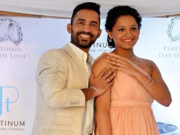 दिनेश कार्तिक की यह दूसरी शादी 