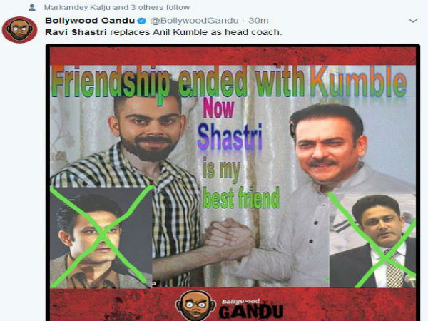 विराट की दोस्ती