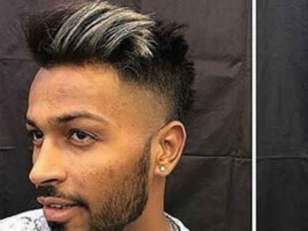 हार्दिक पांड्या का नया लुक...