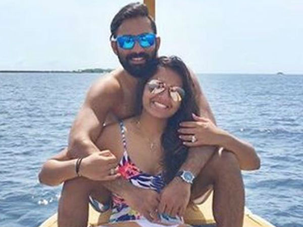 दिनेश कार्तिक की पत्नी दीपिका पल्लीकल की पूल फोटो पर हार्दिक ने काफी लिए मजे