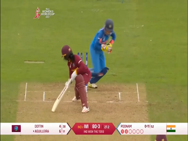 वीडियो: जब विकेट के पीछे सुषमा में दिखा धोनी का अवतार