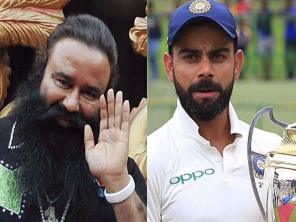 राम रहीम के आशीर्वाद लेते विराट कोहली का वीडियो वायरल