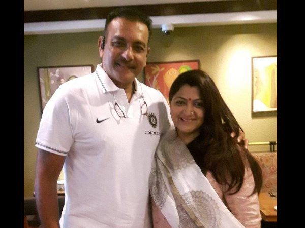 33 साल बाद रवि शास्त्री से मिलीं कांग्रेस की राष्ट्रीय प्रवक्ता, पूरा हुआ सपना