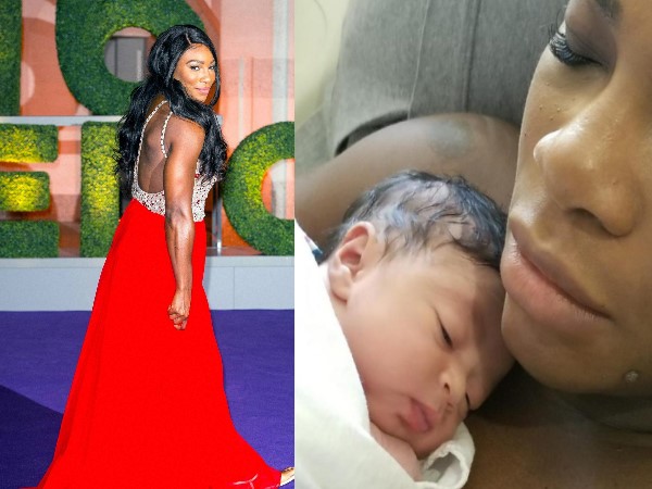 टेनिस स्टार सेरेना विलियम्स ने शेयर की बेटी के साथ पहली सेल्फी