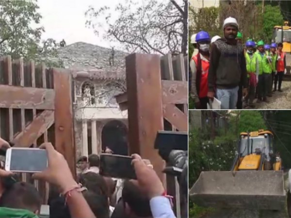property belonging to Sachin Tendulkar's friend Sanjay Narang in Mussoorie's Landour Cantt demolished