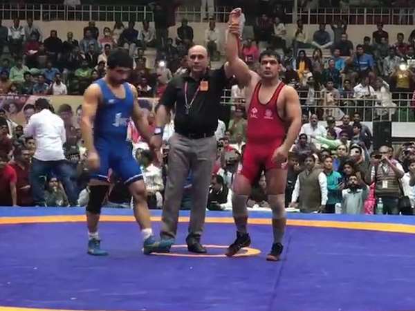 National Wrestling Championship: सुशील कुमार, साक्षी मलिक और गीता फोगाट ने जीता गोल्ड
